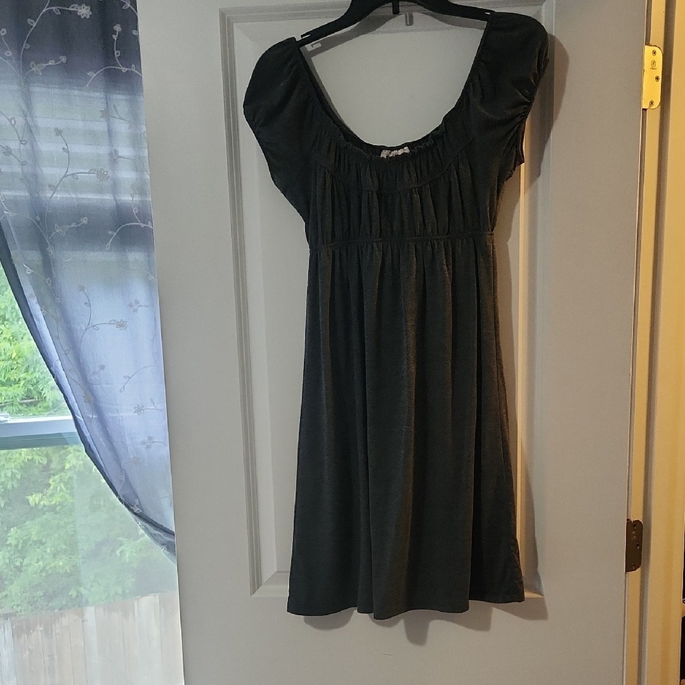 Elegant Heather Grey Dress